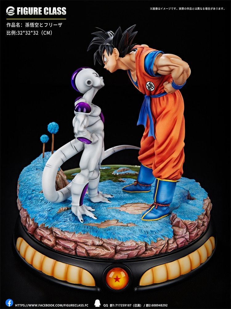 Goku X Frieza resin statue FC Studio anime figure
