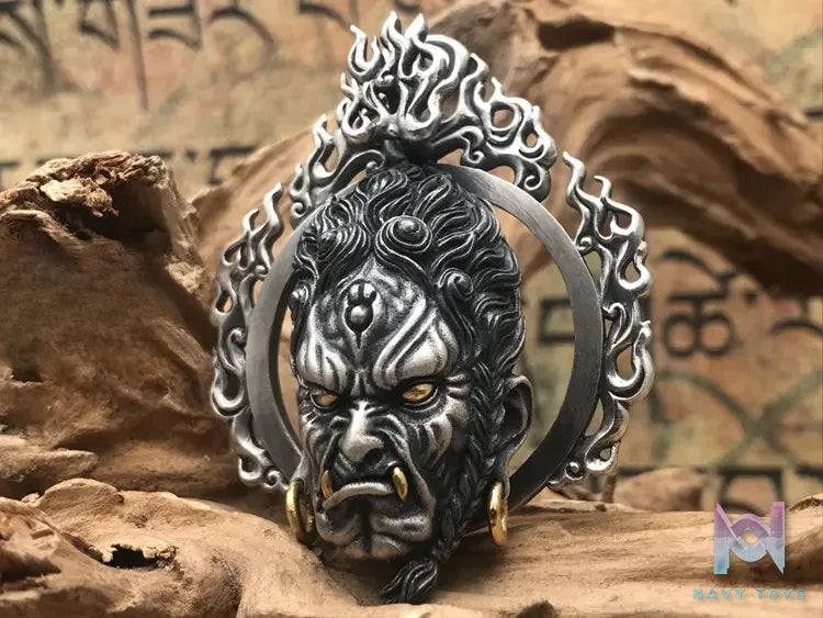 Shou Jiang Studio – Custom Original Design Fudo Myoo Men’s Pendant Original