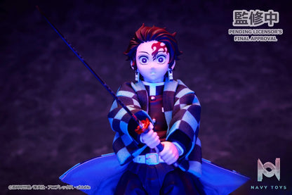 Aniplex – BUZZmod. Demon Slayer: Kimetsu no Yaiba Giyu Tomioka X Tanjiro Kamado Ver2 1/12 scale action figure (Licensed)