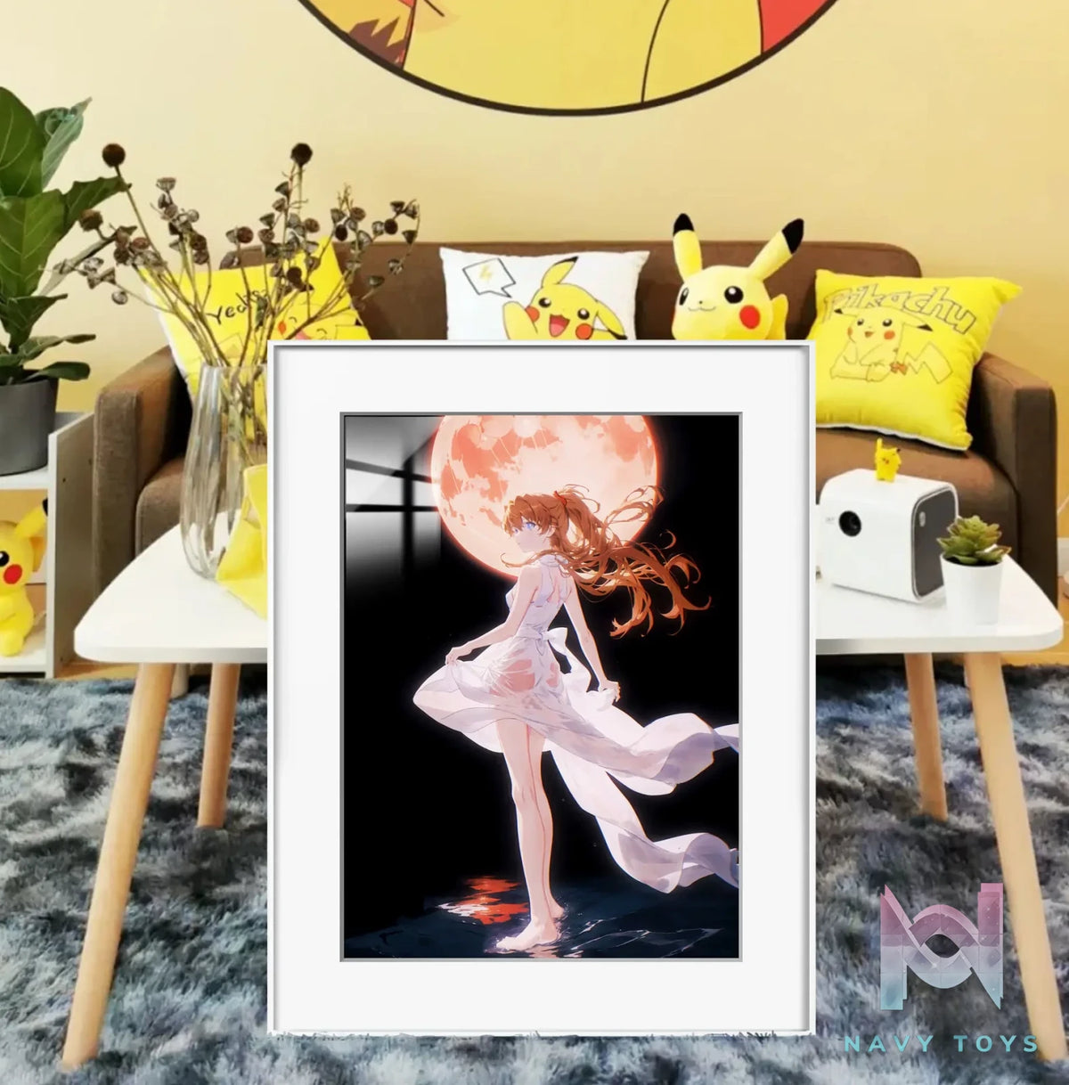 A Miao Hua She Studio – Neon Genesis Evangelion Moonlight Soryu Asuka Langley