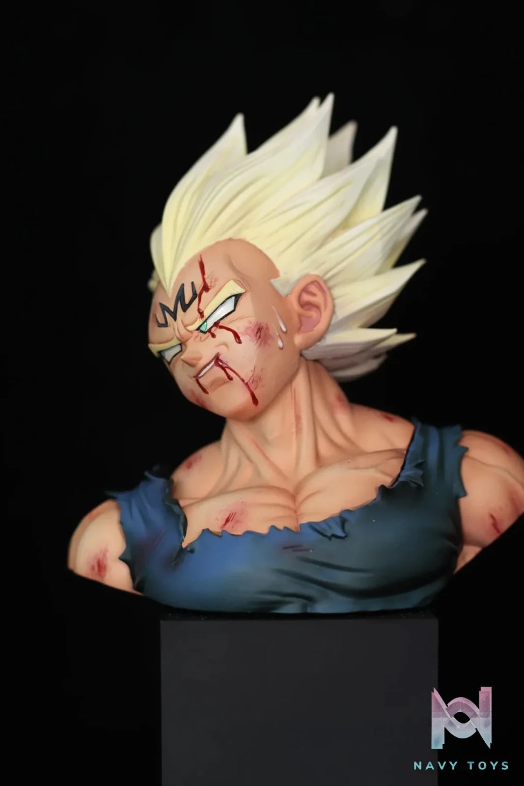 A yu Studio - Dragon Ball Goodbye Vegeta resin statue Navy Toys anime figure