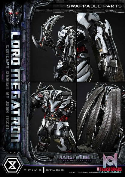 Prime 1 Studio – Museum Masterline Transformers Generations I Megatron Overlord (Design by Josh Nizzi) MMTFM-39 MMTFM-39S (Licensed)