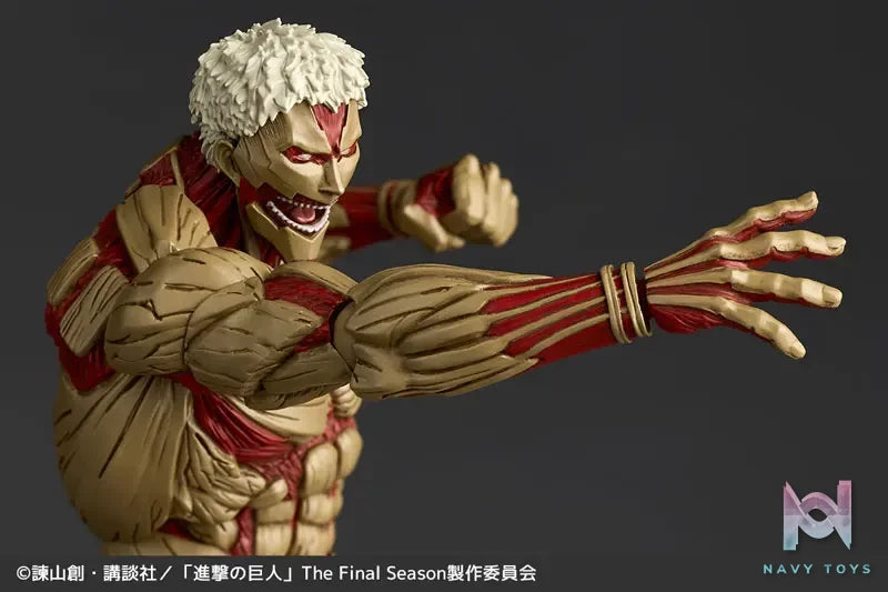 Kaiyodo – Revoltech Amazing Yamaguchi Attack on Titan Armored Titan & Female Titan (Licensed)