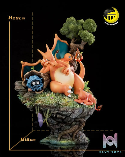 Moon Shadow Studio – Pokémon Charizard Evolution Series