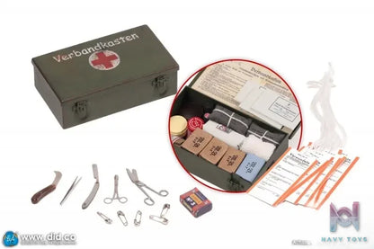 DID Studio – 1/6 Scale WWII German Medic Officer Candidate Gregor D80183 (Licensed)