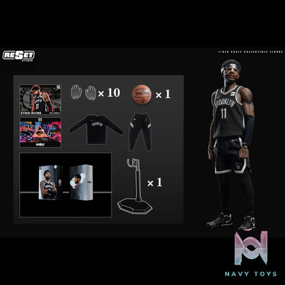 Reset Studio – NBA Nets Masked Kyrie Irving 1/6 Collectible Action Figure