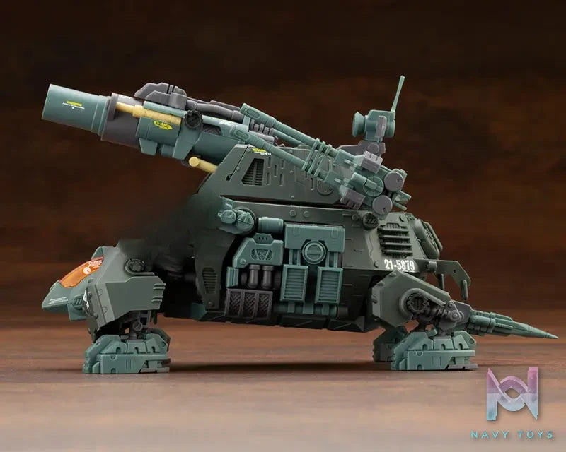 Kotobukiya – HMM ZOIDS RZ-013 CANNON TORTOISE Marking Plus Ver. 1/72 Plastic Model (Licensed)