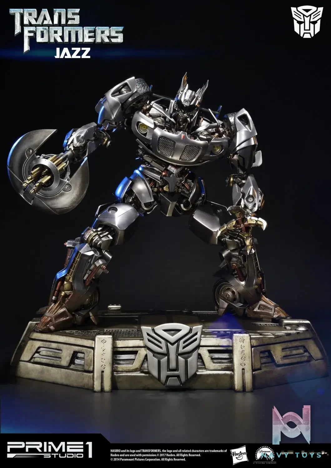 Prime 1 Studio – Museum Masterline Transformers (Film) Jazz MMTFM-12 MMTFM-12EX (Licensed)