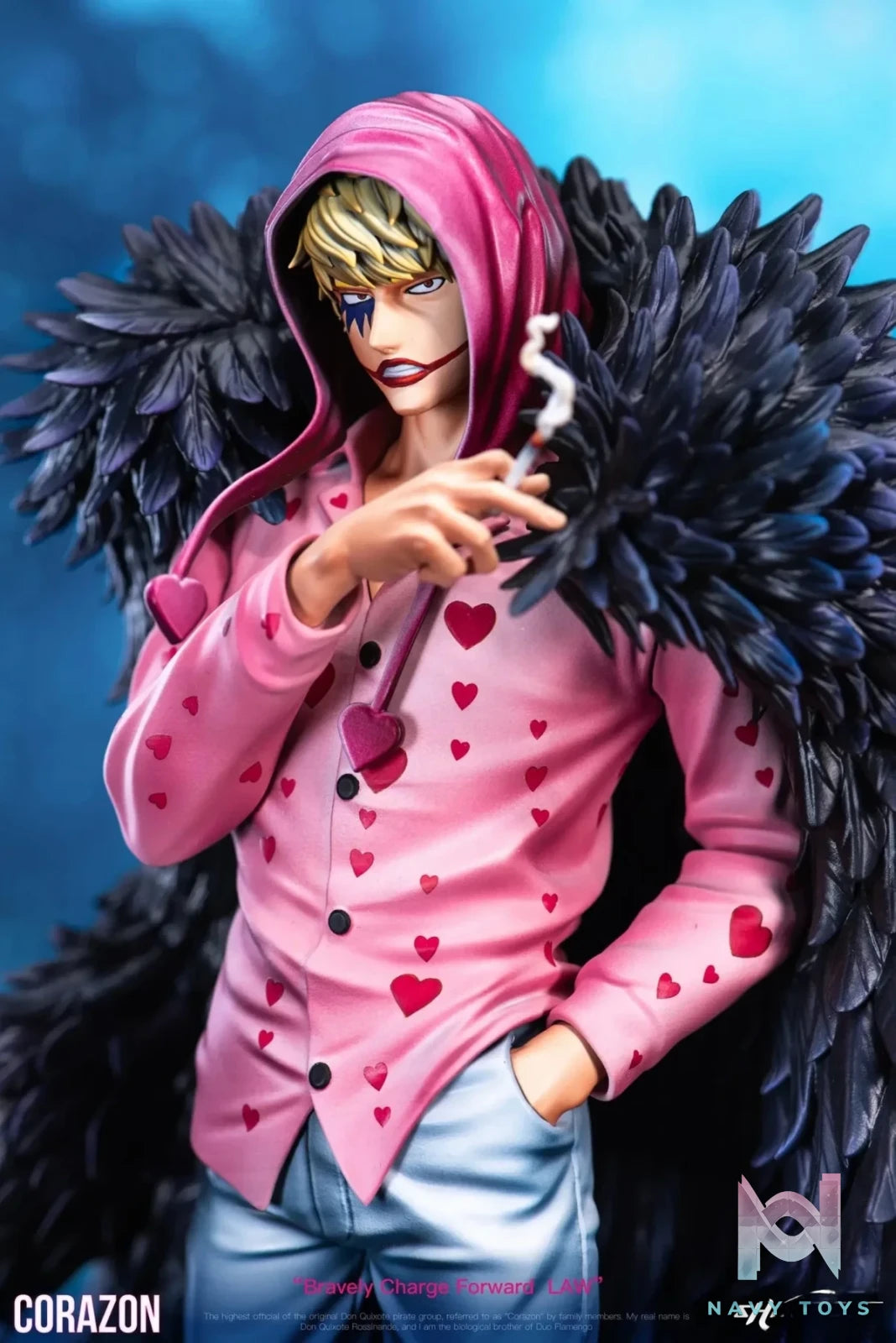 Shimmer Studio - One Piece 1 Donquixote Rosinante resin statue Navy Toys anime figure