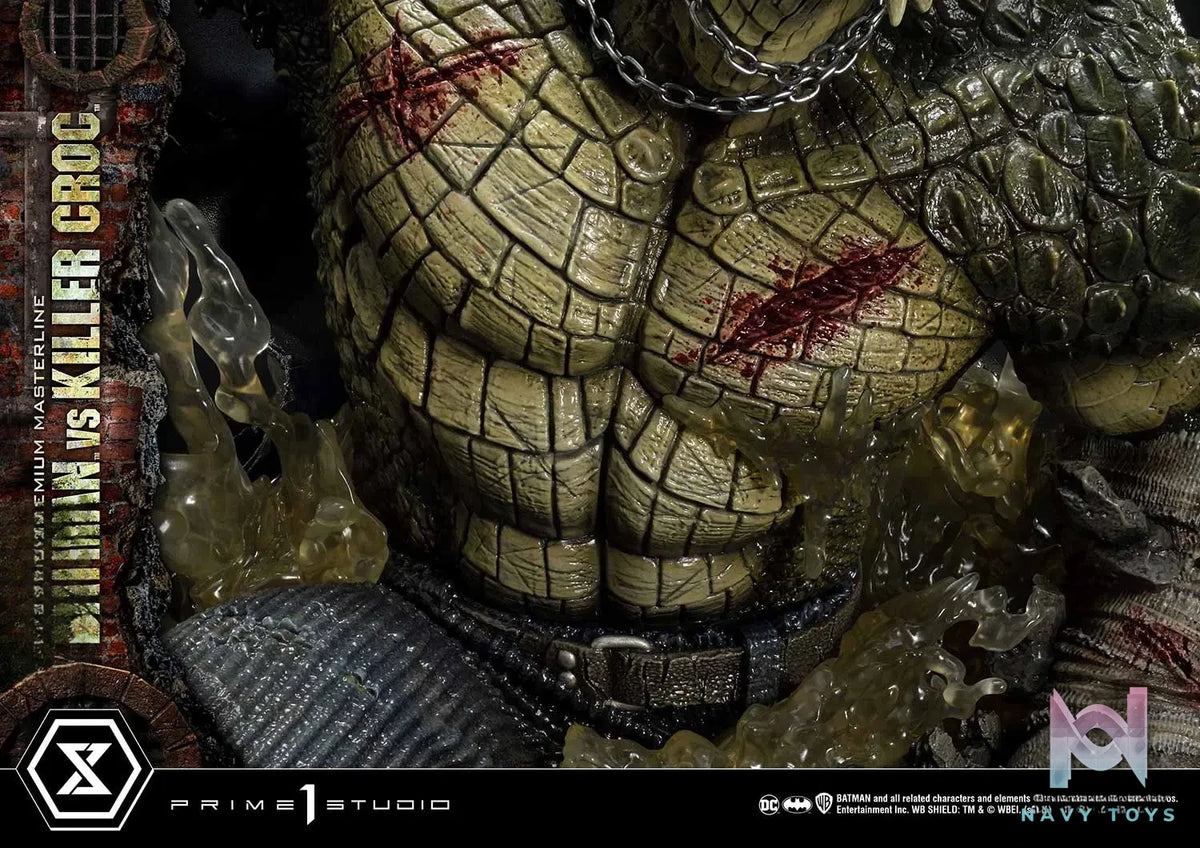Prime 1 Studio – Ultimate Premium Masterline Batman (Comics) Batman Versus Killer Croc UPMDC-07 UPMDC-07DX UPMDC-07DXS (Licensed)