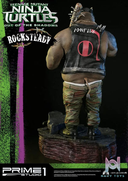 Prime 1 Studio – Premium Masterline Teenage Mutant Ninja Turtles: Out of the Shadows (Film) Rocksteady PMTMNT-02 (Licensed)