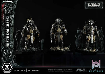 Prime 1 Studio Museum Masterline Alien vs. Predator Celtic Predator MMPR-05 MMPR-05S