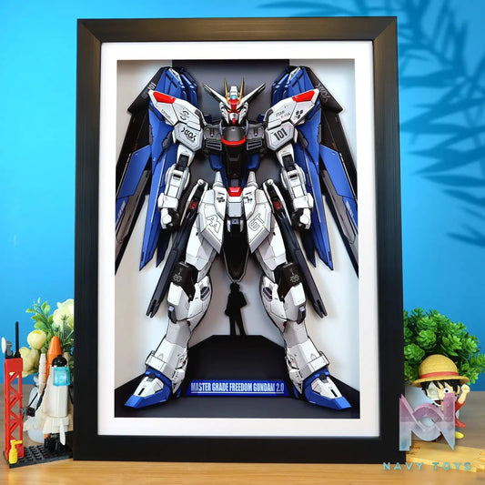 KALA HOME Studio – Freedom Gundam 3D Decorative Painting Gundam