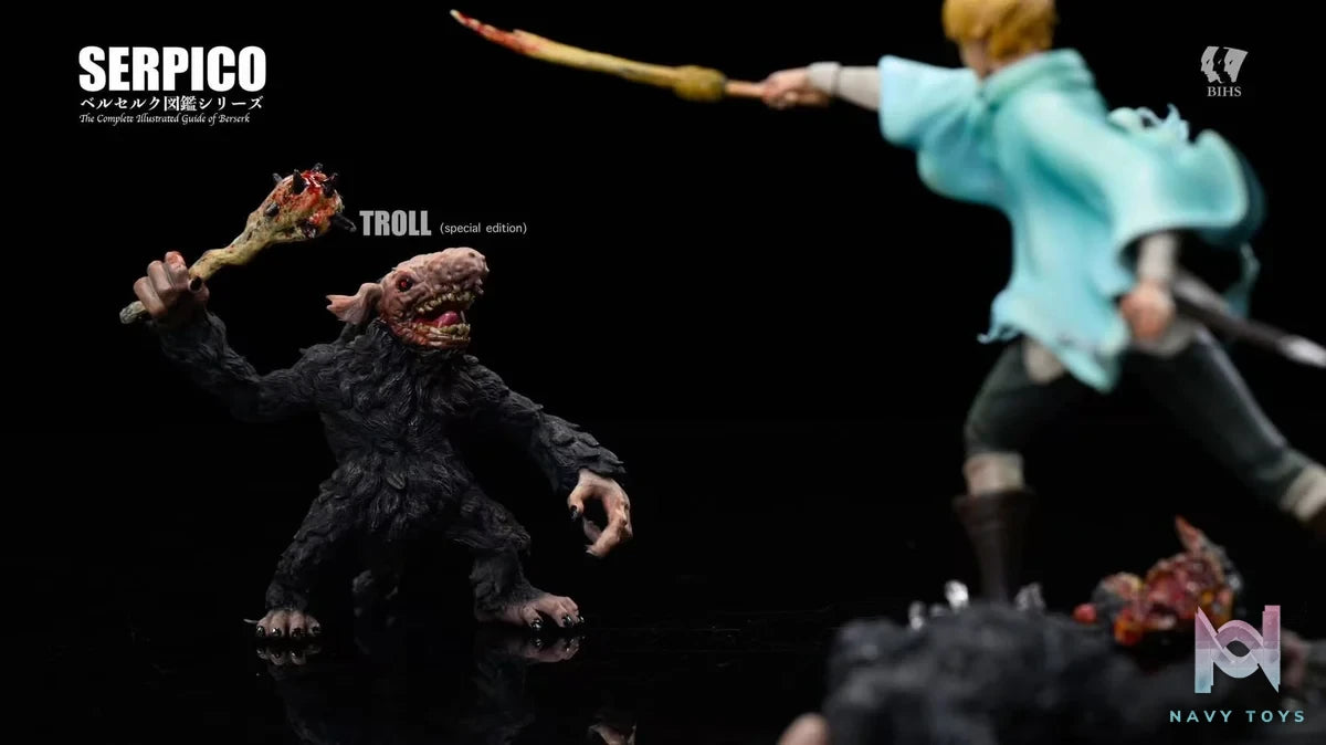 Serpico's Battle with the Beast of Darkness resin statue BIHS Studio anime figure