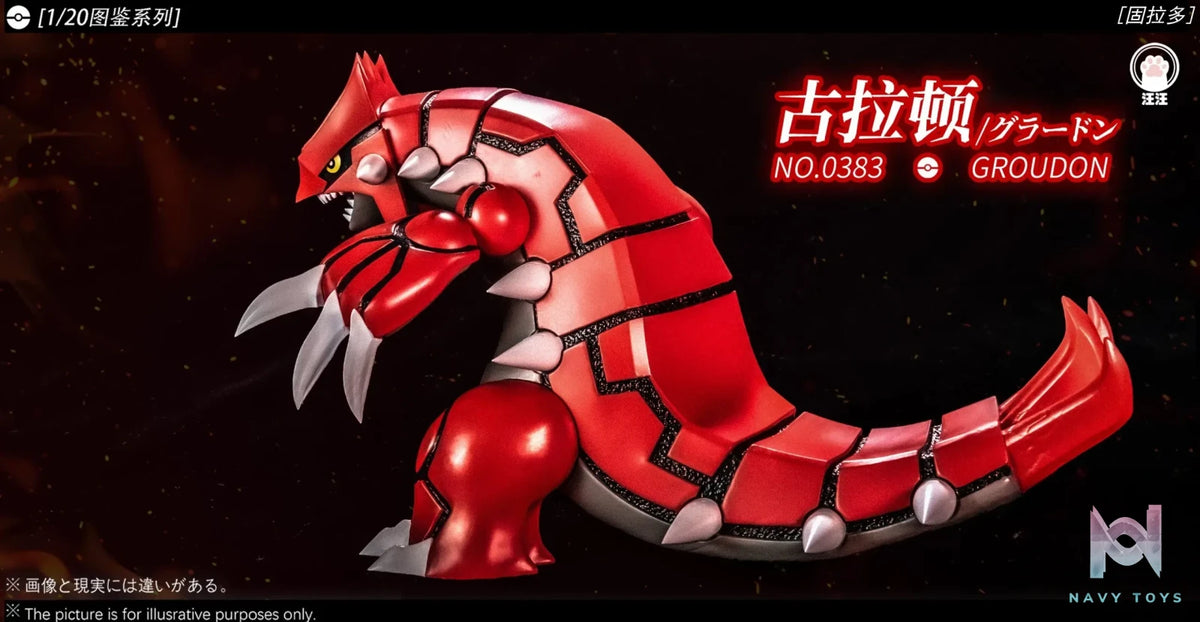 WangWang Studio – Groudon Pokémon
