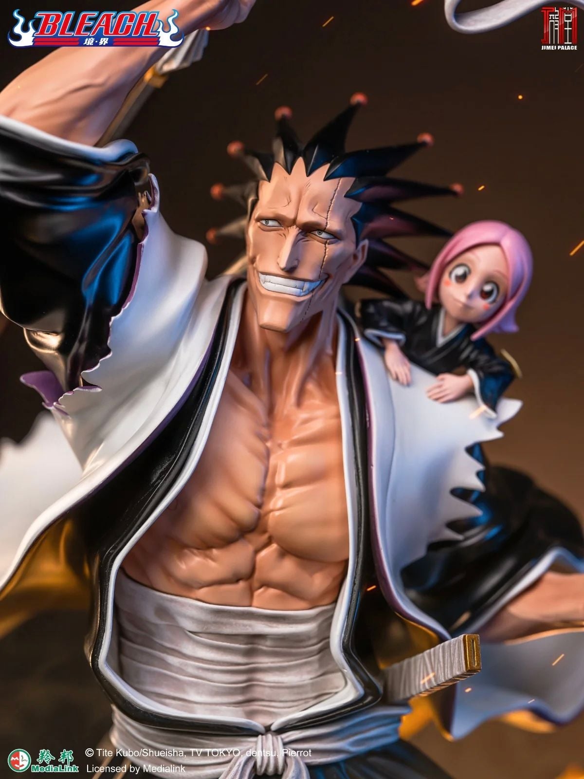 Kenpachi Zaraki - Bleach - Jimei Palace Studio resin statue Jimei Palace Studio anime figure