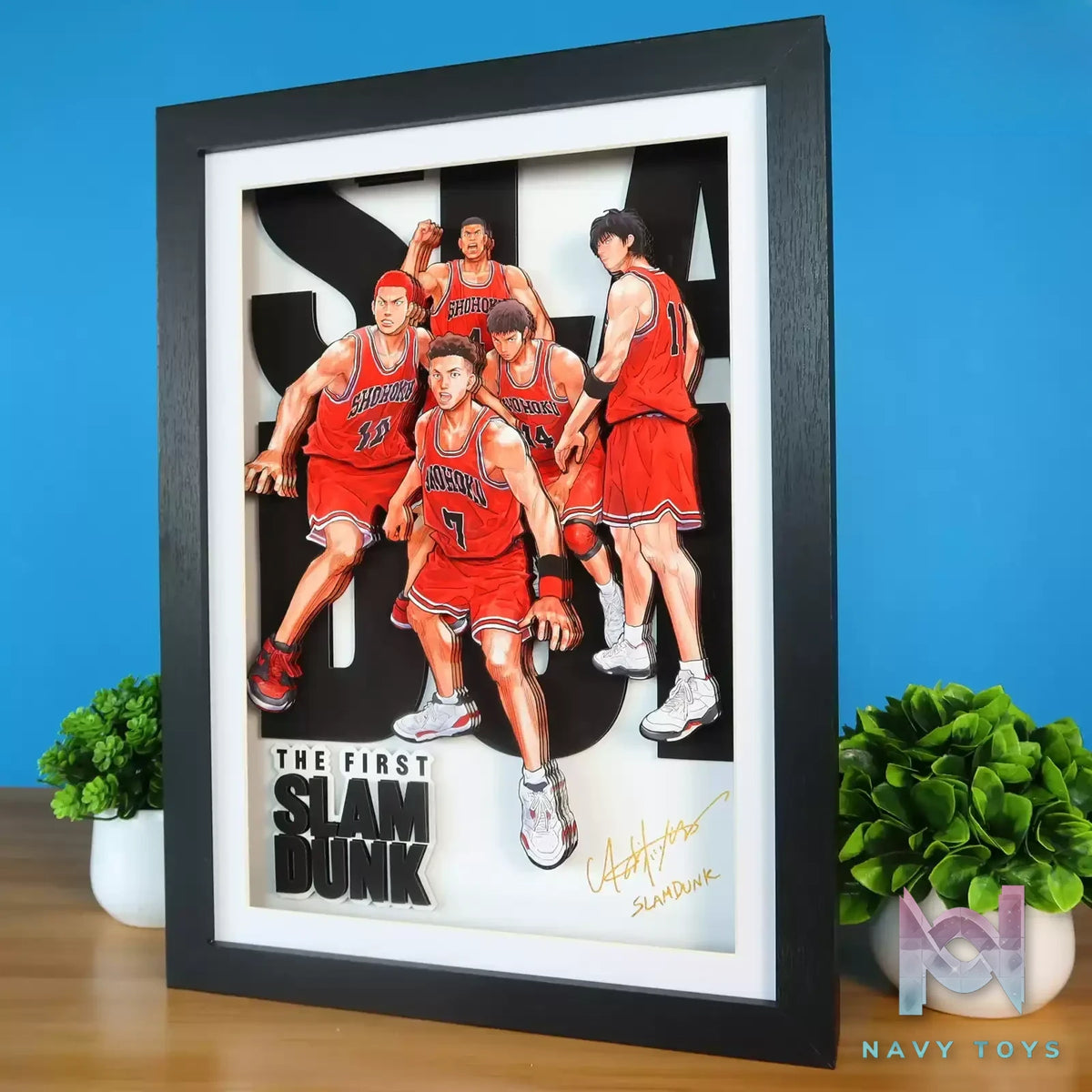 KALA HOME Studio – Slam Dunk Multiple Characters #10 3D Decorative Painting Slam Dunk