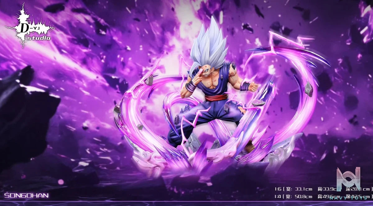 Gohan resin statue D - YJ studio anime figure