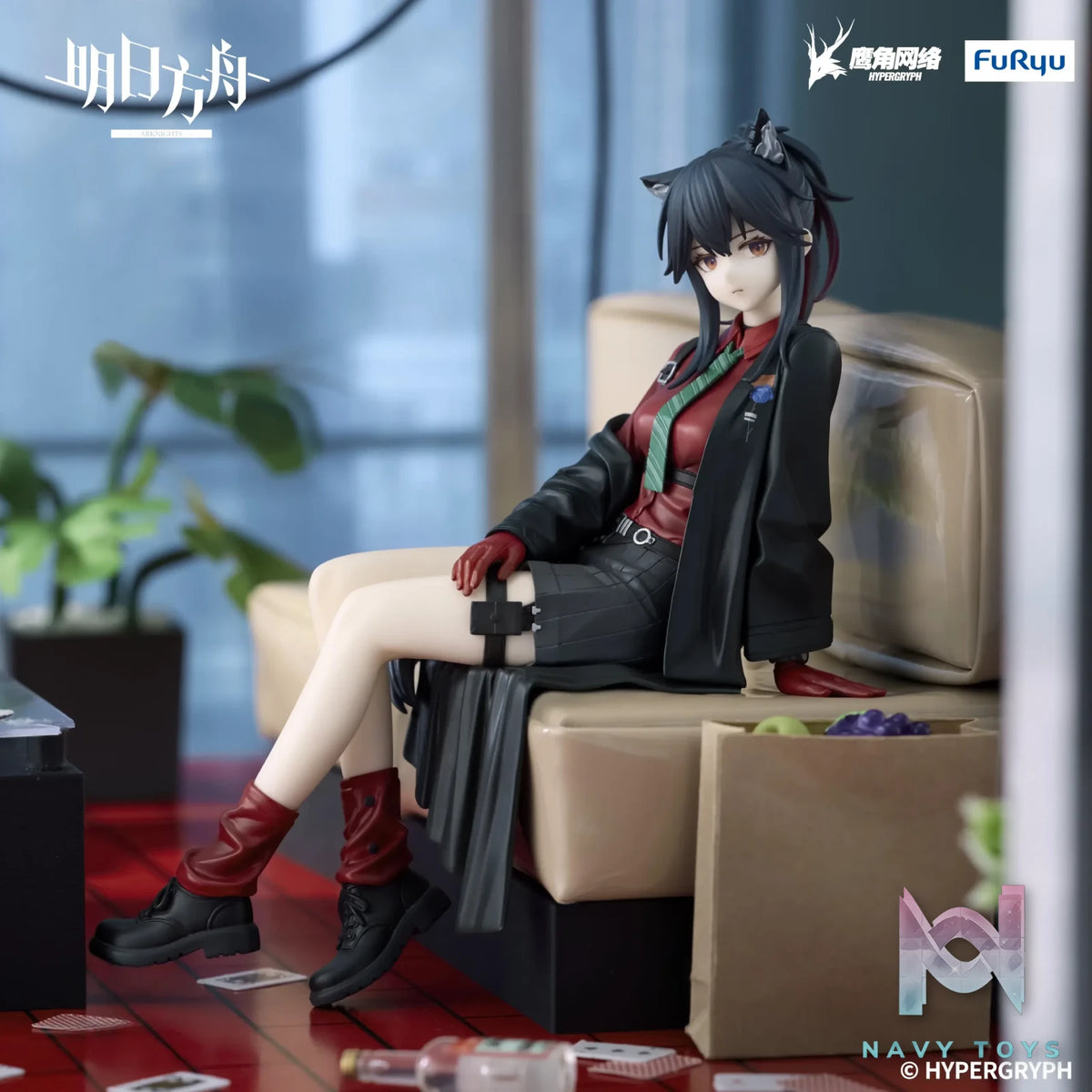 FURYU – Arknights Texas Will Ver. Noodle Stopper Prize Figure (Licensed)