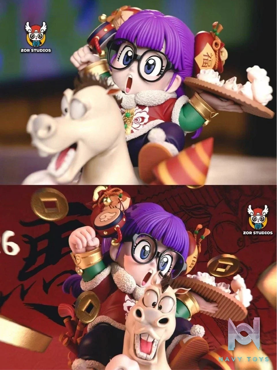 Arale New Year - Dr. Slump - ZOR Studio resin statue ZOR Studio anime figure