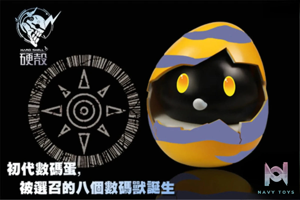 Hard Shell Studio – Digimon 1/1 Botamon Punimon Digimon Egg