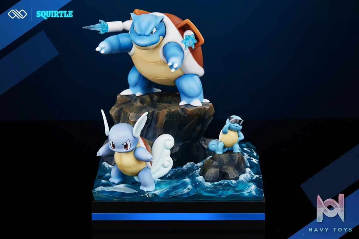 Infinite Studio – Pokemon Squirtle Evolution