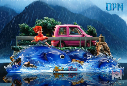 OPM Studio – Hayao Miyazaki Desktop Series 015 Ponyo on the Cliff