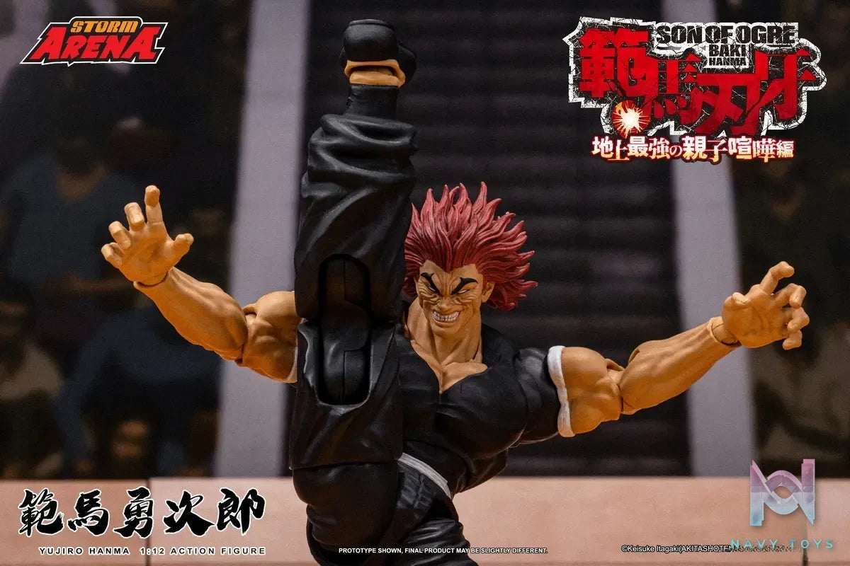 Storm TOYS – Baki the Grappler Yujiro Hanma Action Figure BHSA02 (Licensed)