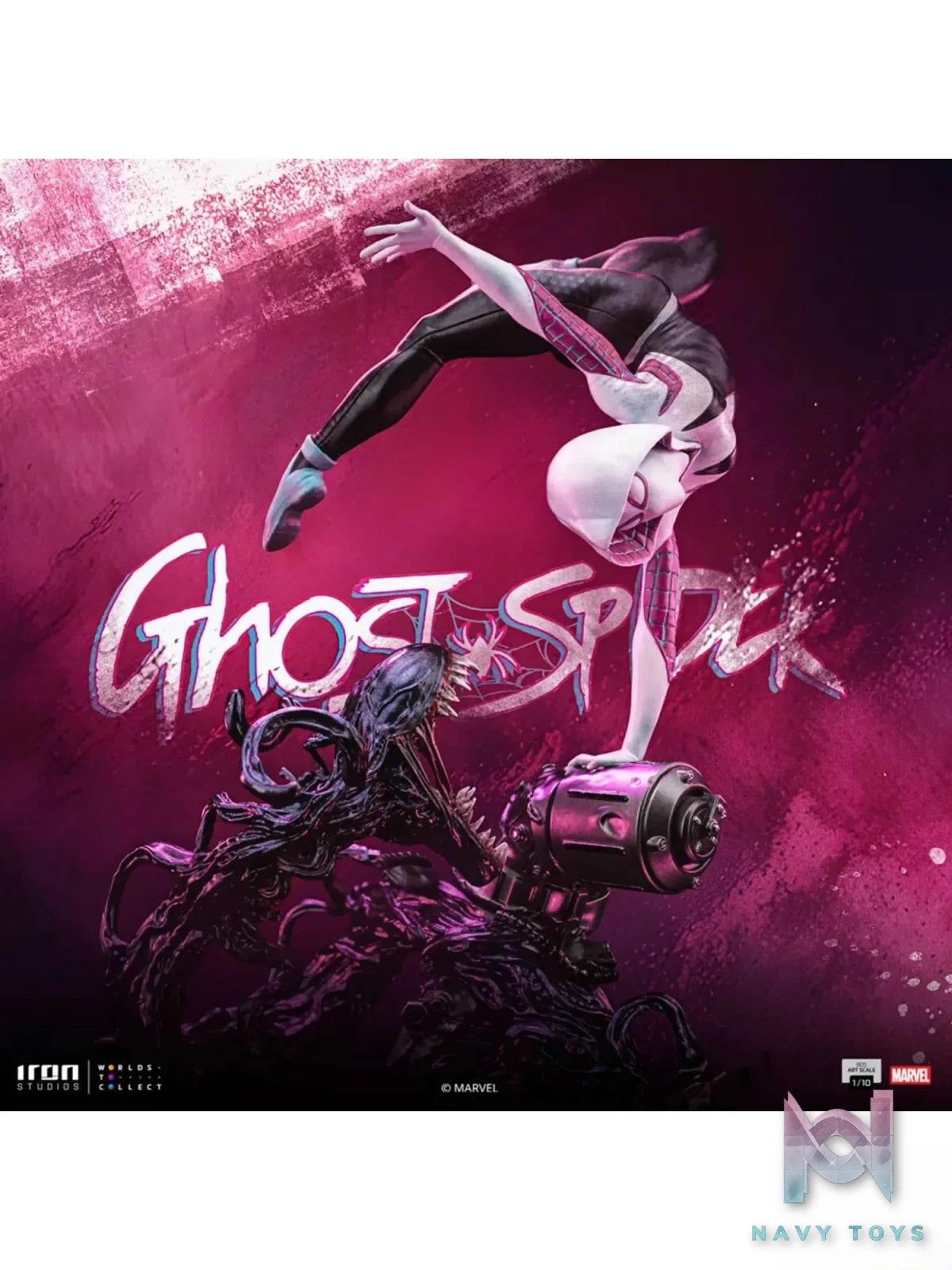 Iron Studio – Statue Ghost-Spider Spider-Man vs Villains Diorama Art Scale 1/10 (Licensed)