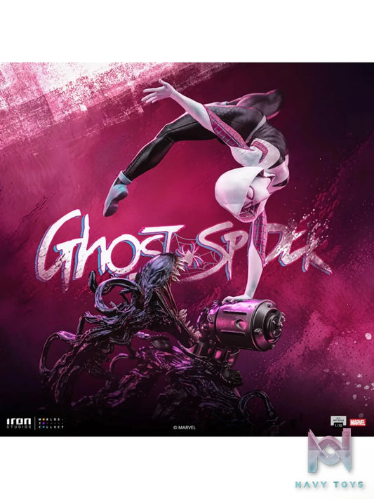 Iron Studio – Statue Ghost-Spider Spider-Man vs Villains Diorama Art Scale 1/10 (Licensed)