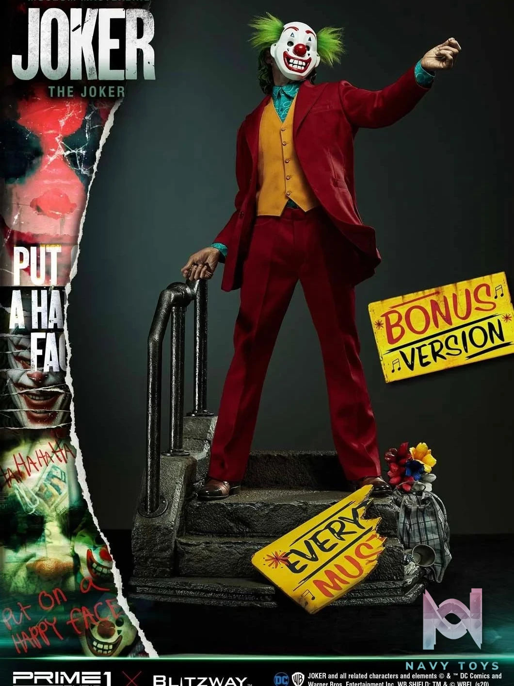 Joker - Prime 1 Studio (MMJK - 01S) resin statue Prime 1 Studio anime figure