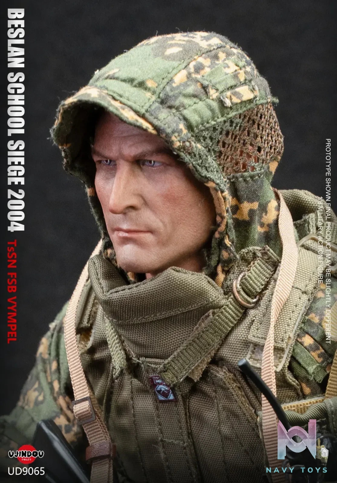 UJINDOU – 1/6 FSB VYMPEL – BESLAN SCHOOL SIEGE 2004 Action Figure UD9065 (Licensed)