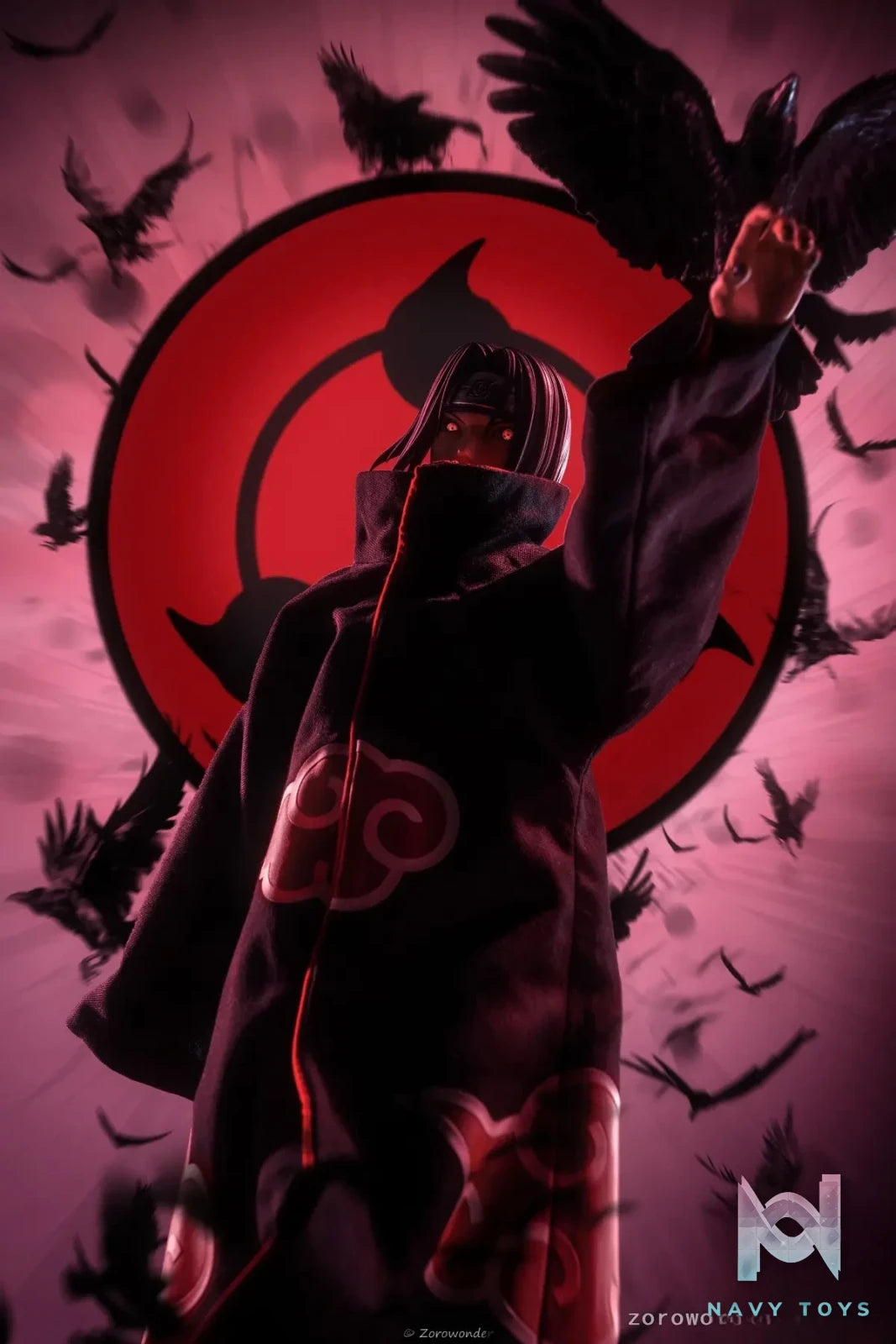 ROCKETTOYS Studio – Naruto Shippuden Uchiha Itachi 1/6 Scale Action Figure ROC-003 (Licensed)