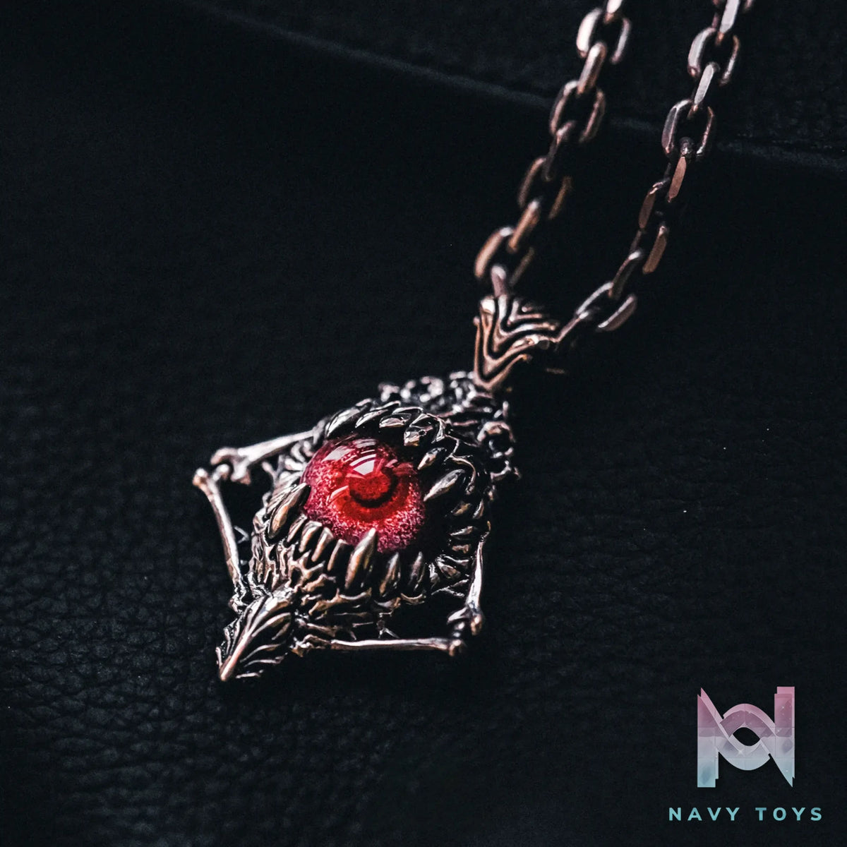 Raven Studio (silver jewelry) – Original Exclusive “Source of Evil” Prosthetic Eye Pendant Original