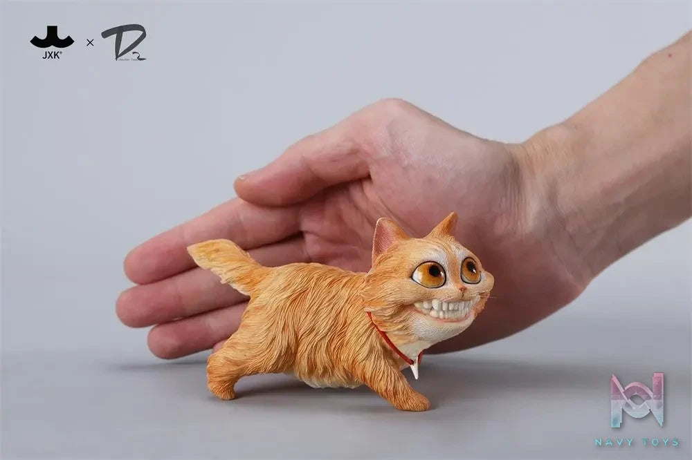 DOUBLE TWO & JXK – Original Urban Legends-Grinning Cat Figurine (Licensed)