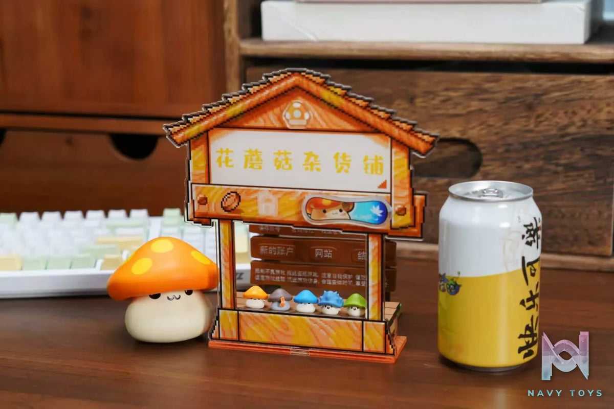 YMG Studio – MapleStory GK Mini Mushroom Family Keycap Set