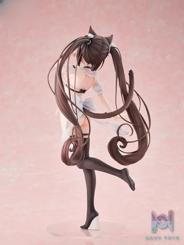 Orchid Seed – Nekopara Vanilla X Chocola Micro Bikini Maid 1/5.5 Complete Figure (Licensed)