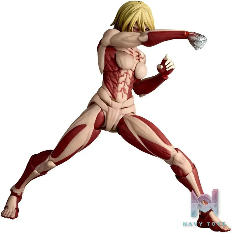 Kaiyodo – Revoltech Amazing Yamaguchi Attack on Titan Armored Titan & Female Titan (Licensed)