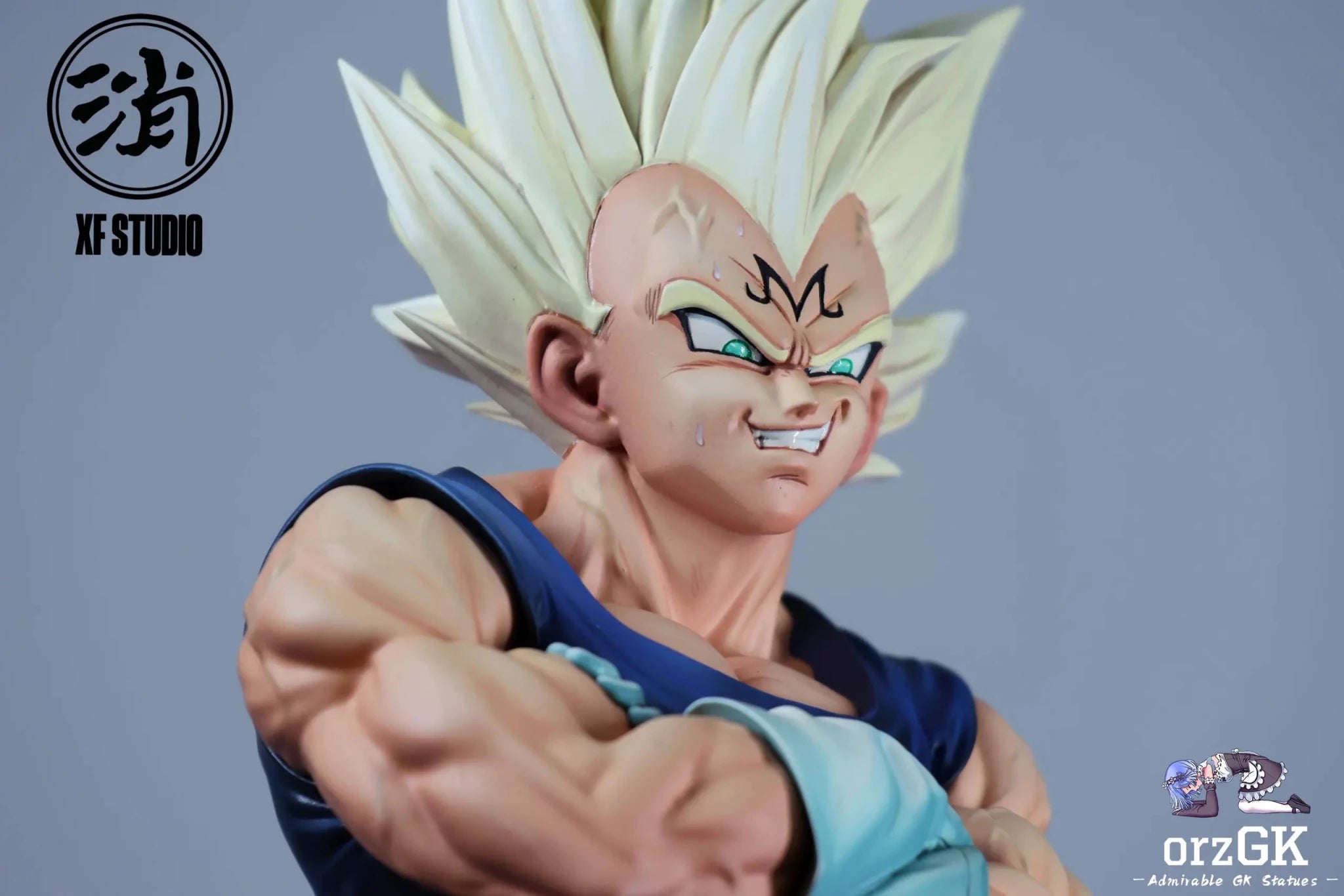 XF Studio - Dragon Ball Demonized Vegeta resin statue Navy Toys anime figure