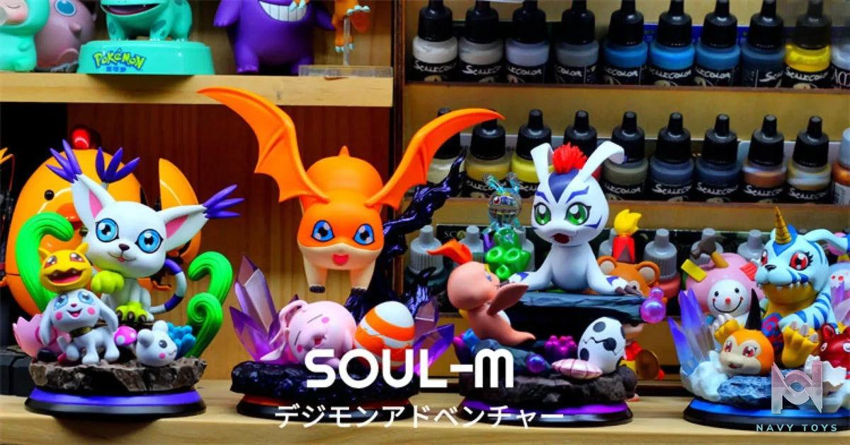 Soul M Studio – Digimon Gomamon Evolution