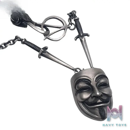 Shou Jiang Studio – Custom Original Design V for Vendetta Men’s Pendant Original