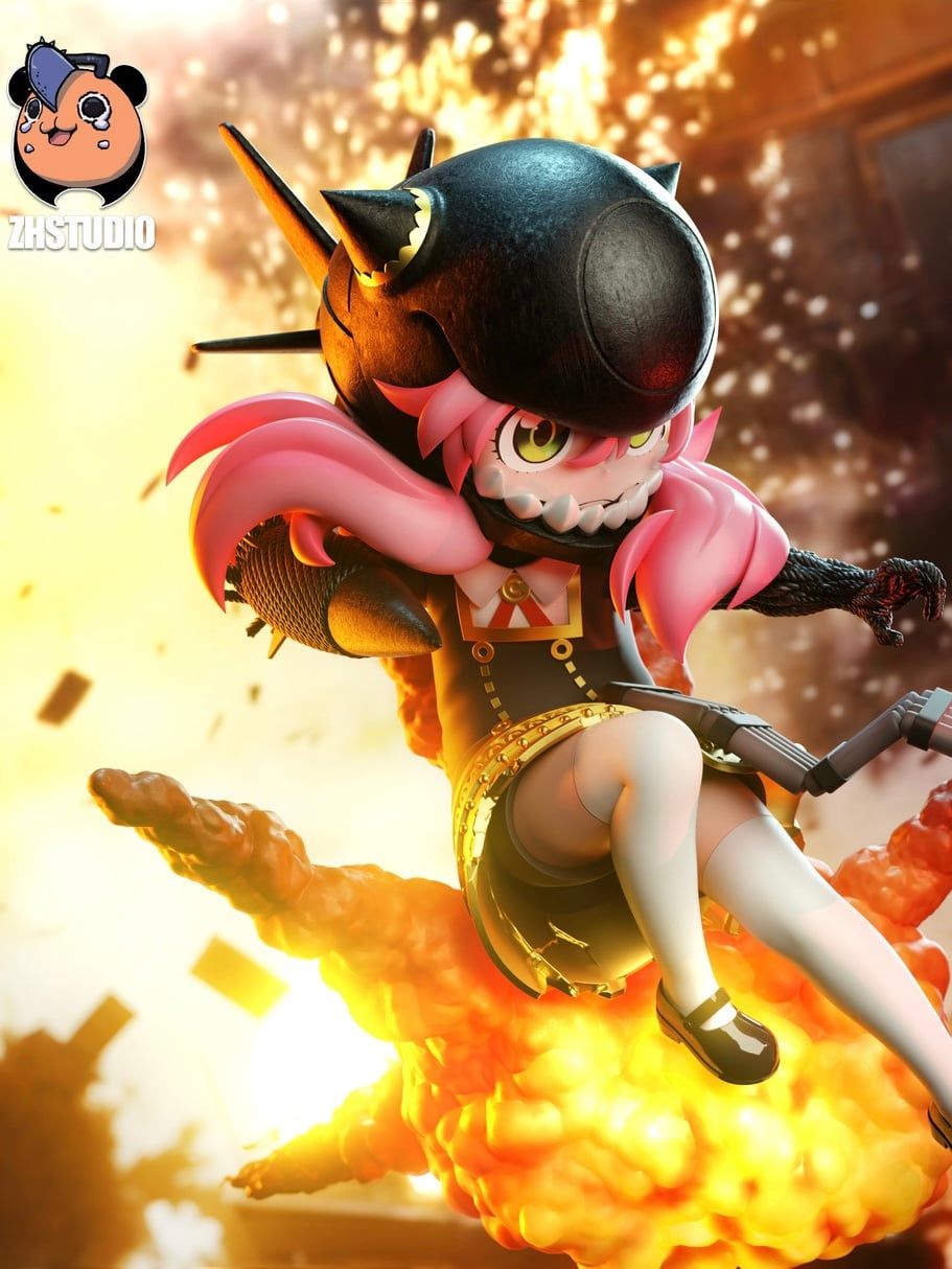 Bomb Girl Anya cos Reze - Spy x Family - ZH Studio resin statue zh studio anime figure