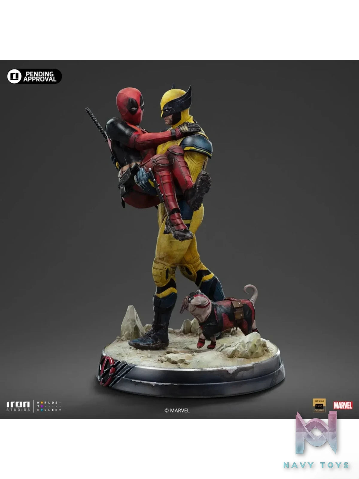 Iron Studio – Marvel Deadpool and Wolverine Statue MARCAS104724-10 (Licensed)