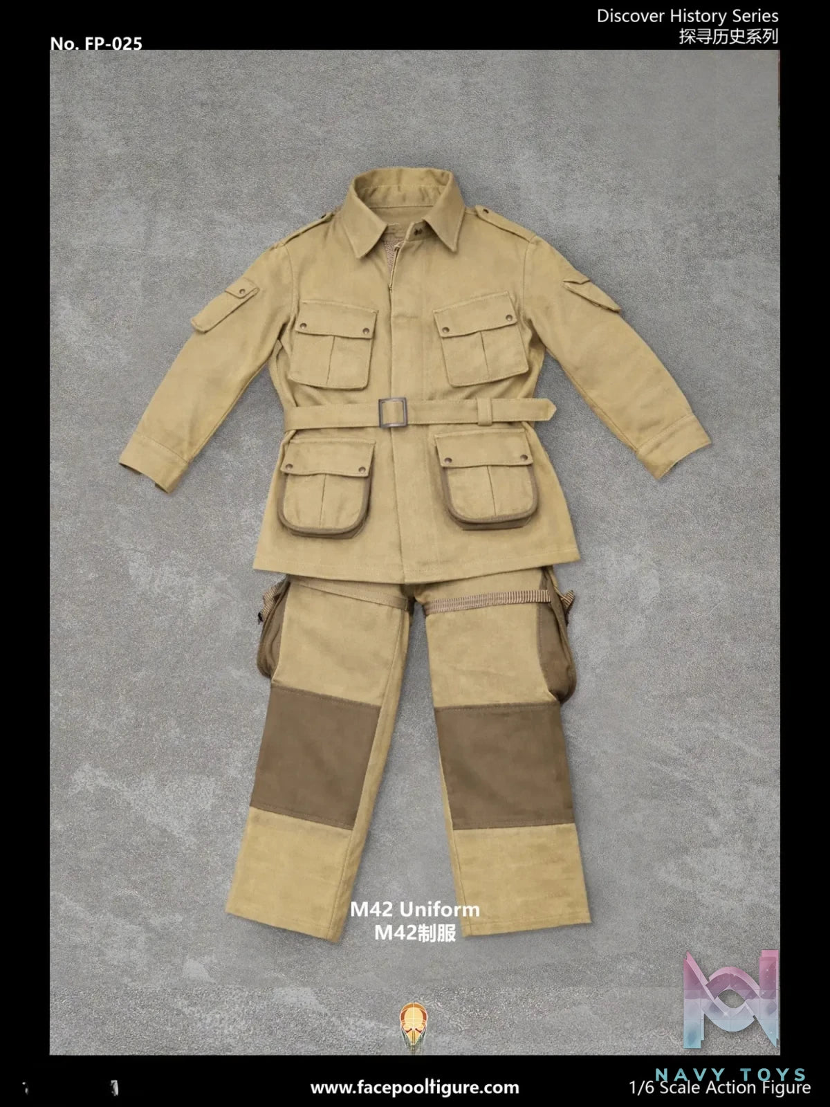 Facepoolfigure – Captain Winters “Easy” Company, 2nd Battalion, 506th Division 1/6 Action Figure FP025 (Licensed)