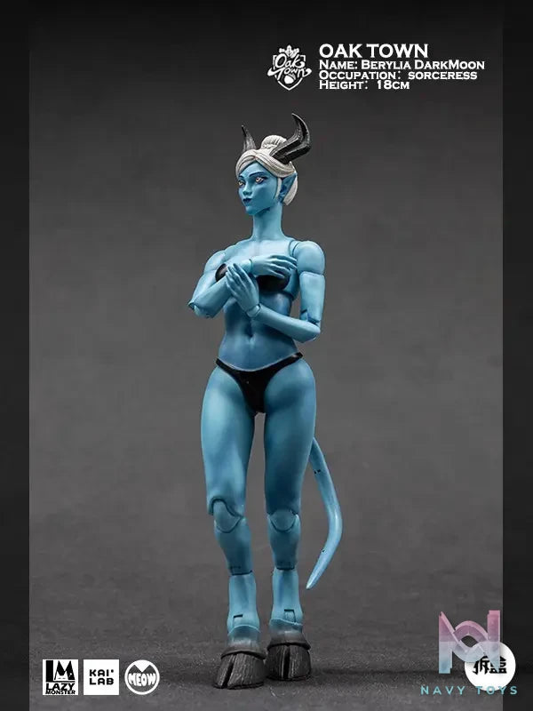Lazy Monster Studio – Oak town Berylia Dark Moon Assassin & Sorceress (Licensed)