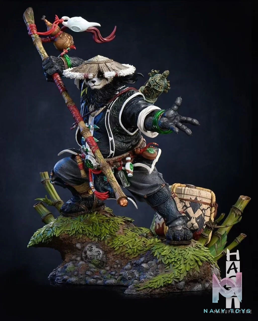 Chen & LiLi - Pandaren - HAOZI Studio resin statue HAOZI Studio anime figure