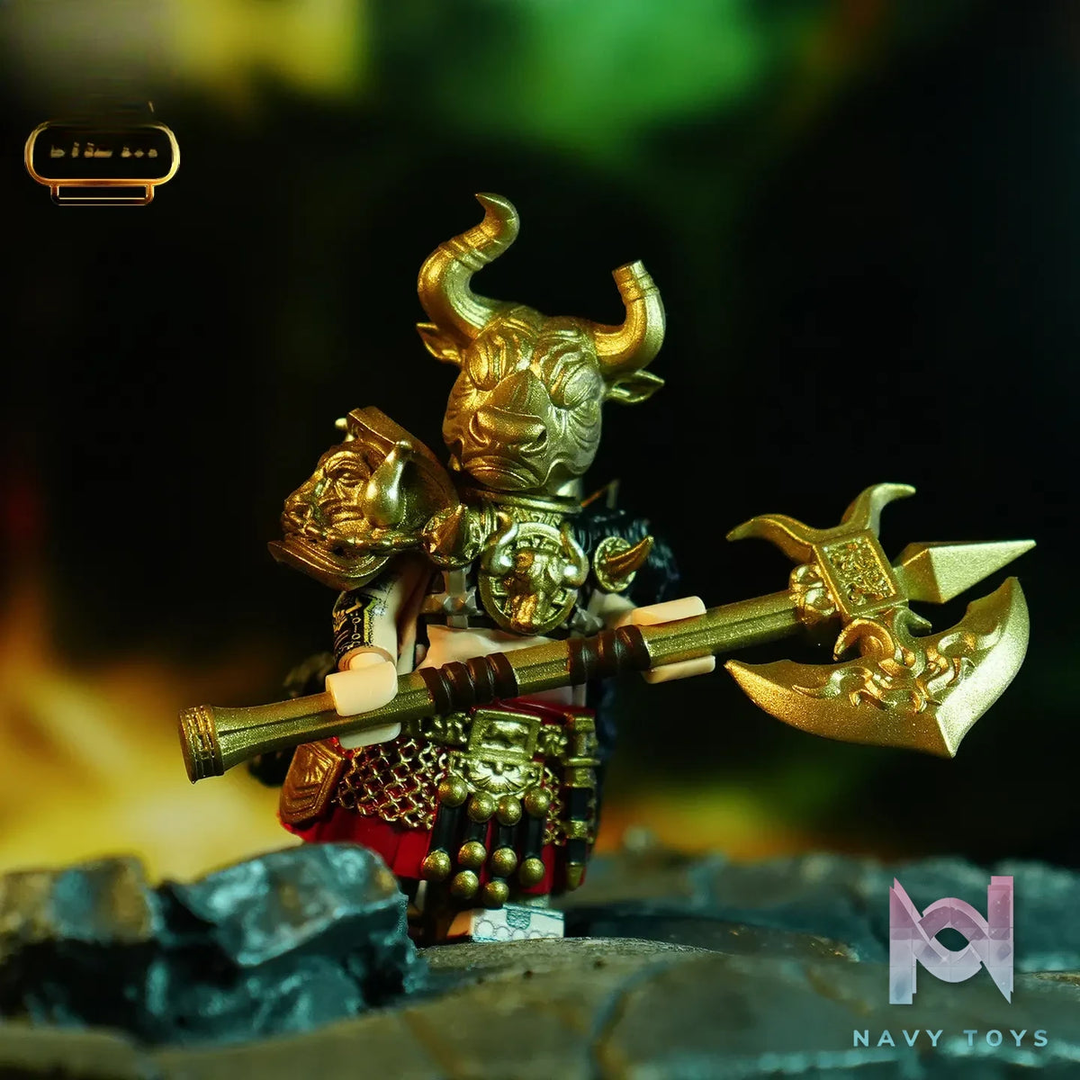LEYILEBRICK Studio – Greek Mythology Minotaur Bull Headed Monster Original