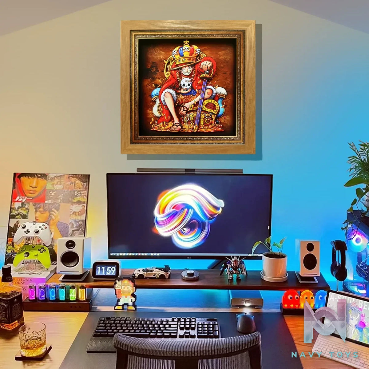 KALA HOME Studio – Monkey D. Luffy #03 3D Decorative Painting One Piece