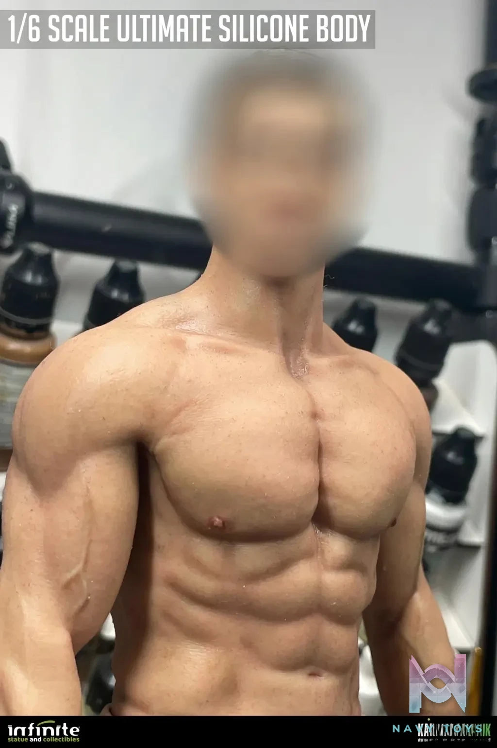 Infinite Statue – 1/6 ULTIMATE Seamless Male Muscle Body (Licensed)