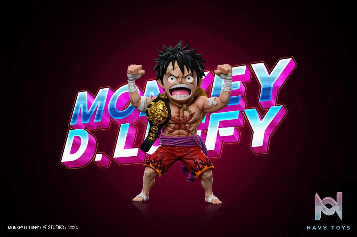 YZ Studio – One Piece Title Page Styling Collection #13 Gold Belt Champion Monkey D. Luffy